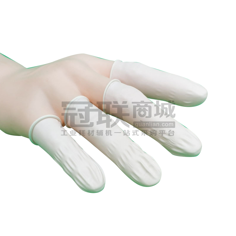 冠联 乳胶手指套 QA1 黄色 M (单位:包)